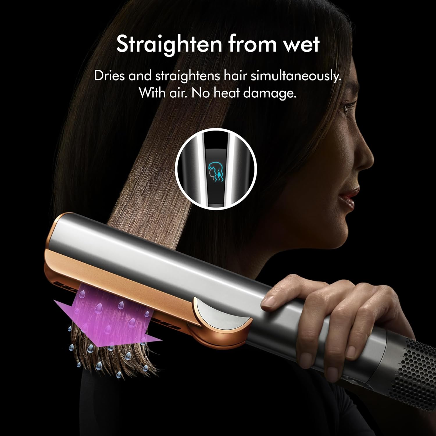 Dyson Airstrait™ Straightener, Wet to Dry Hair Straightener
