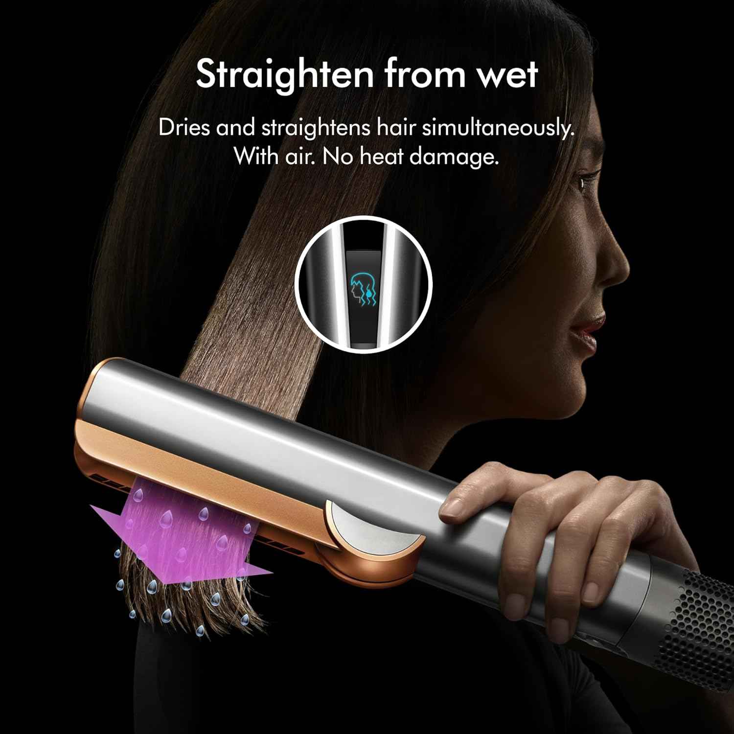 Dyson Airstrait™ Straightener, Wet to Dry Hair Straightener - Heavenly Drift